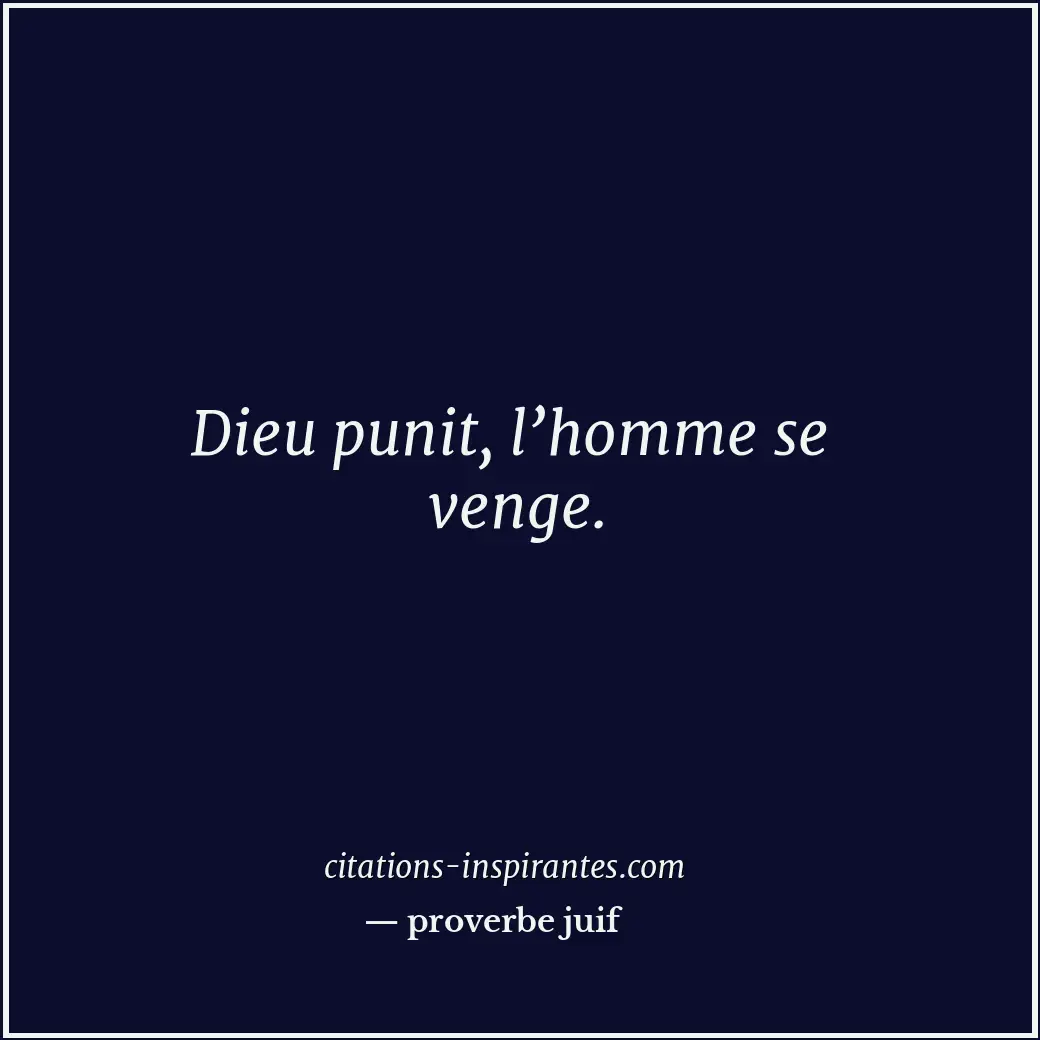 Citation de proverbe juif