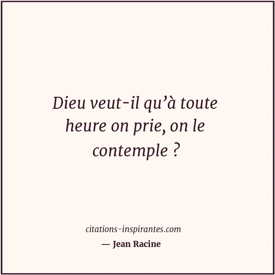Citation de Jean Racine