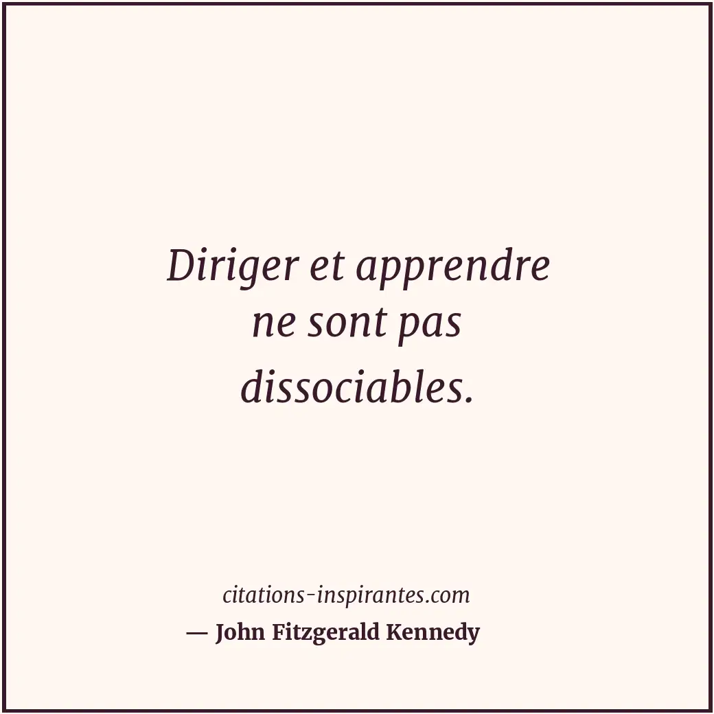 Citation de John Fitzgerald Kennedy