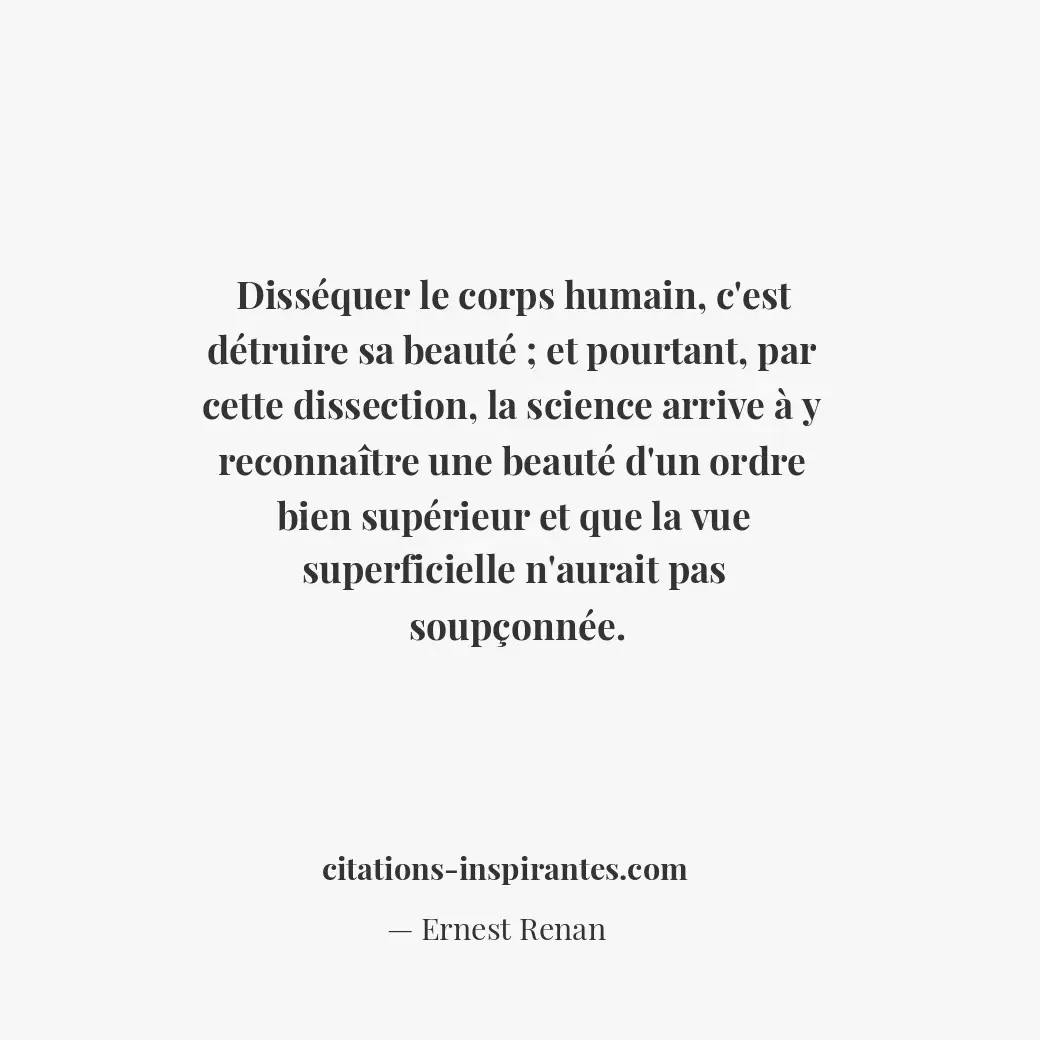 Citation de Ernest Renan