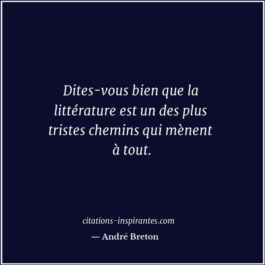 Citation de André Breton