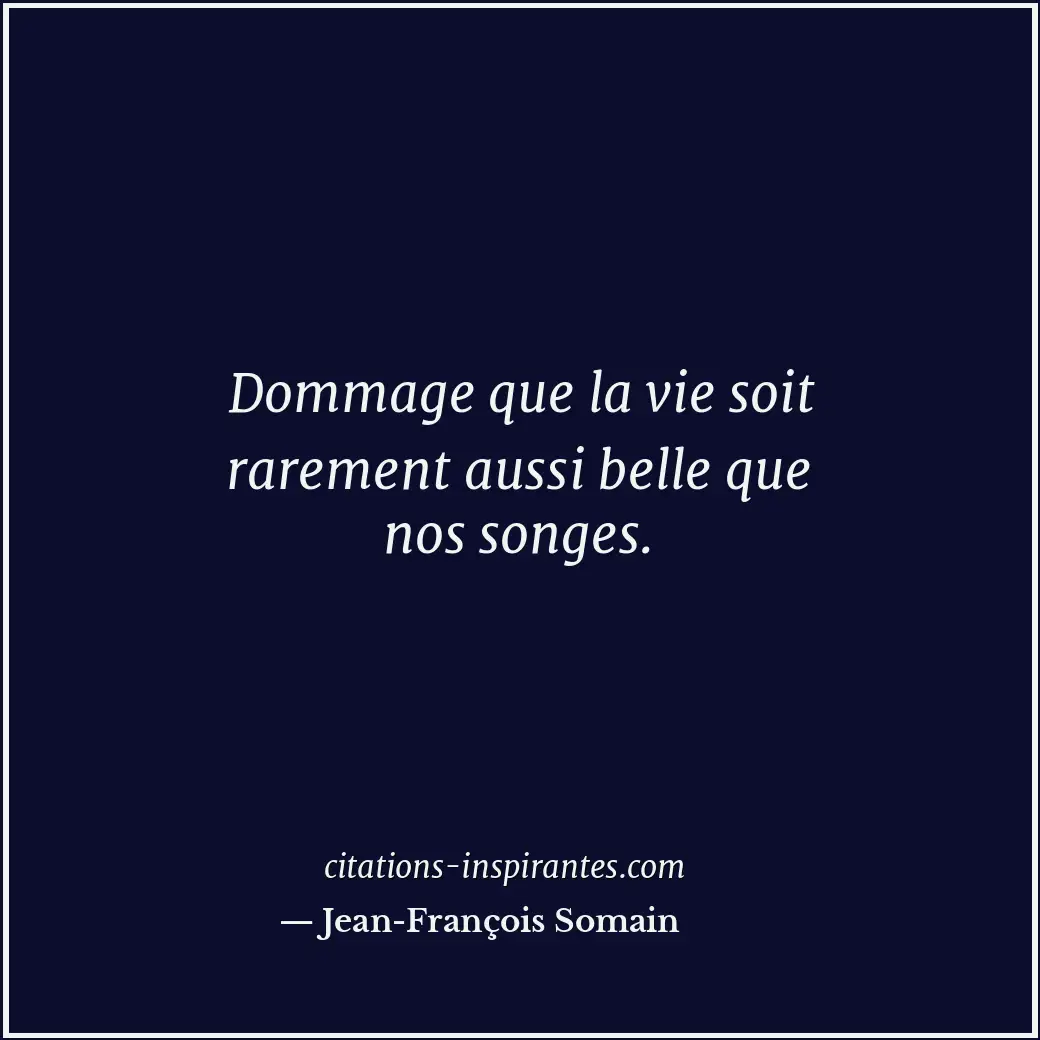 Citation de Jean-François Somain