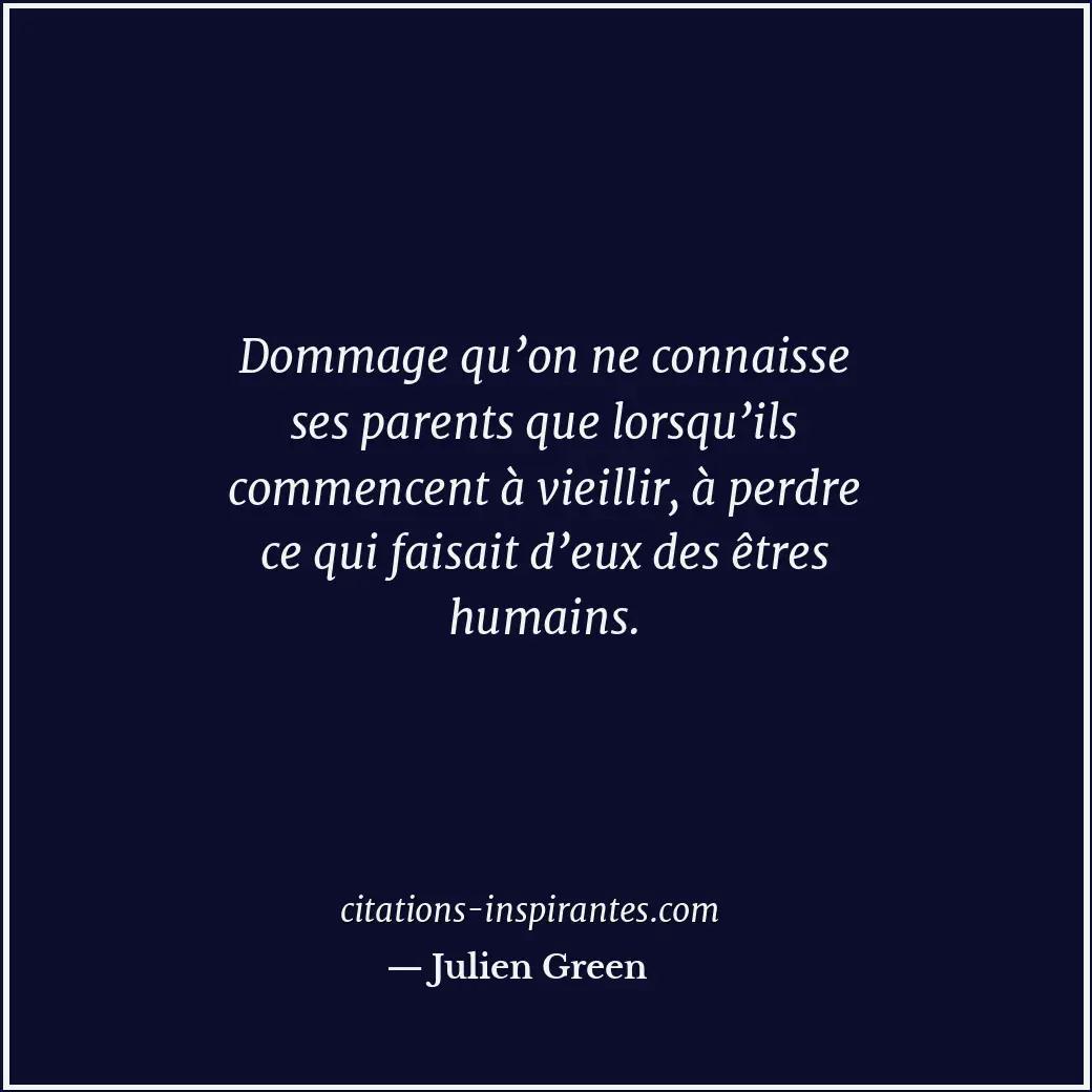 Citation de Julien Green
