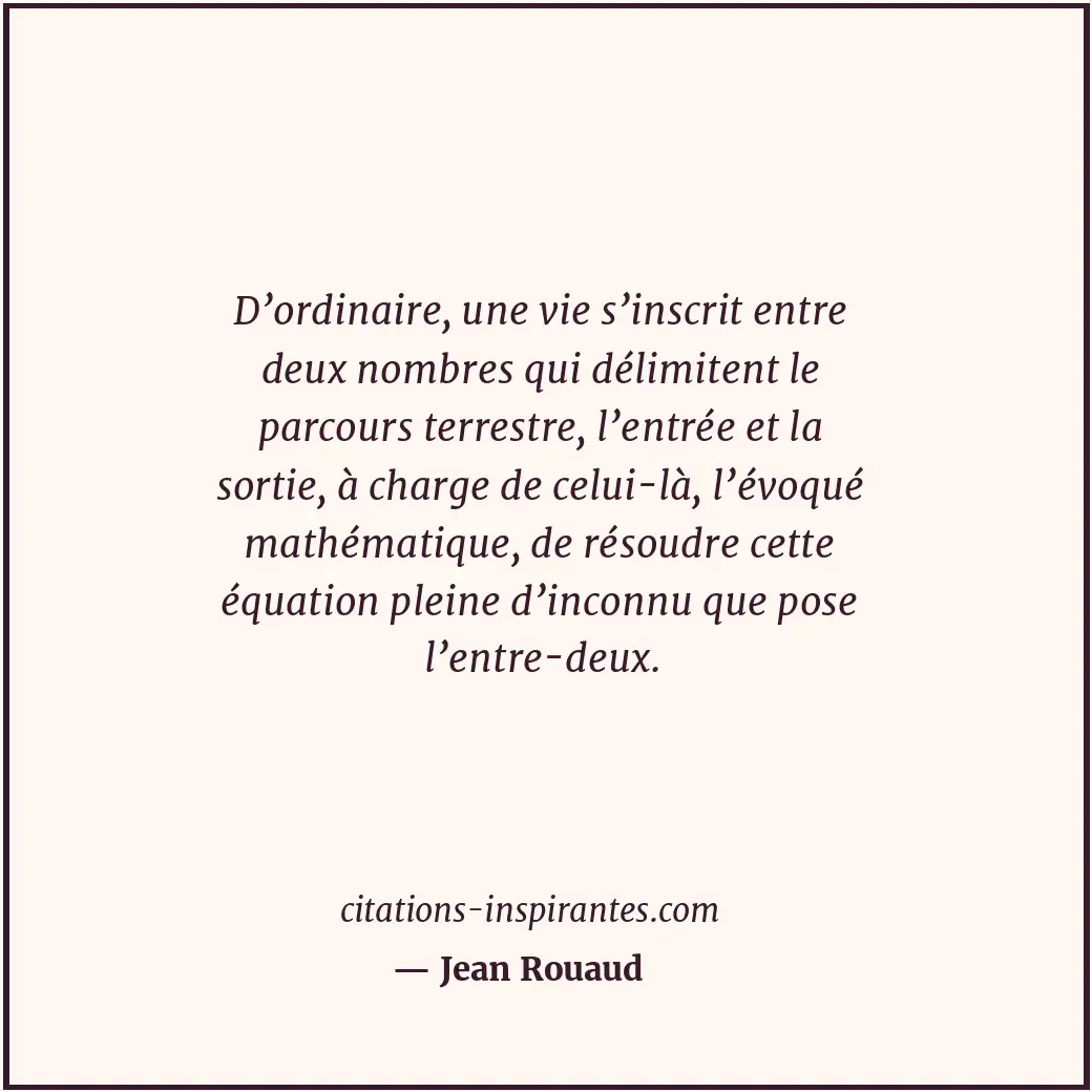 Citation de Jean Rouaud