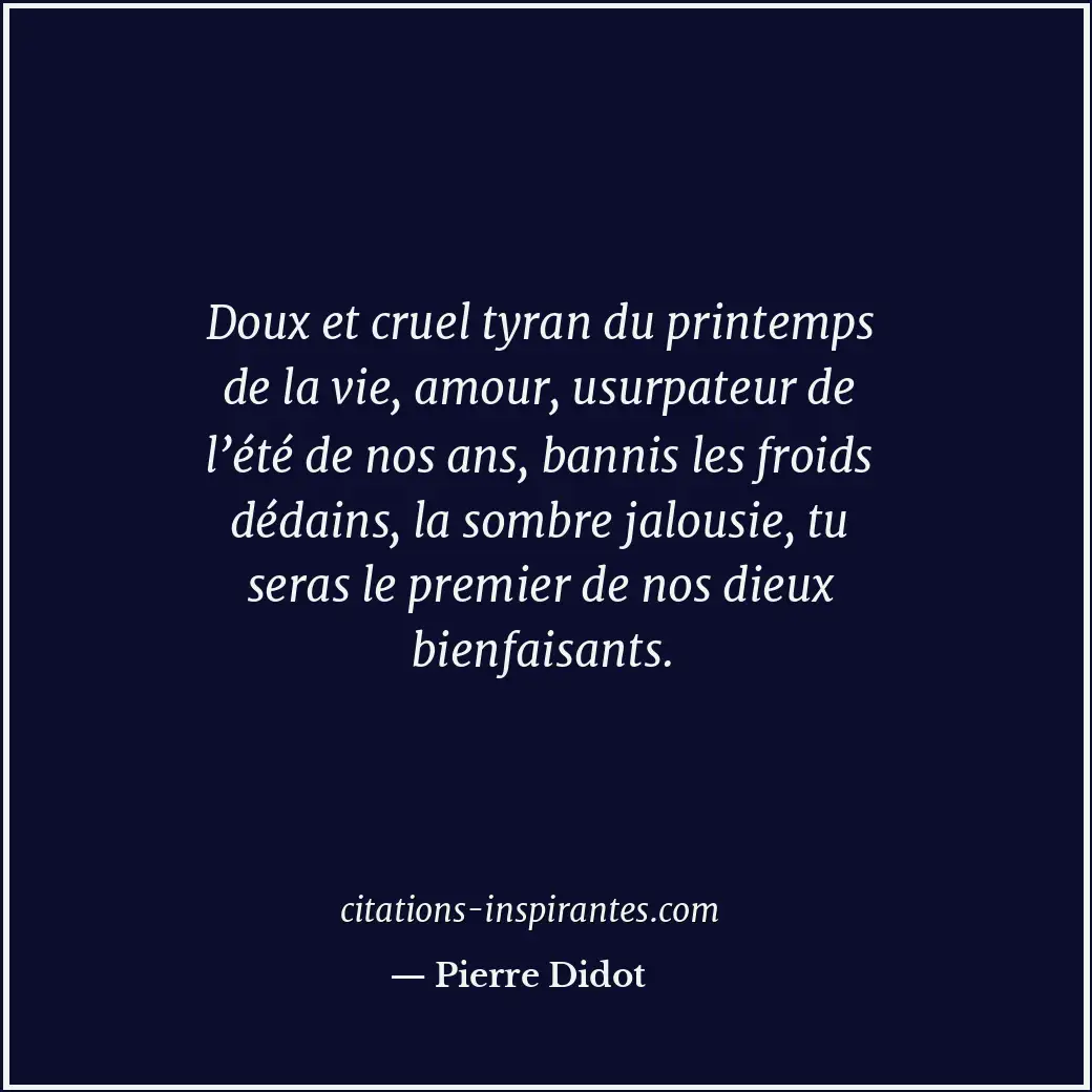 Citation de Pierre Didot