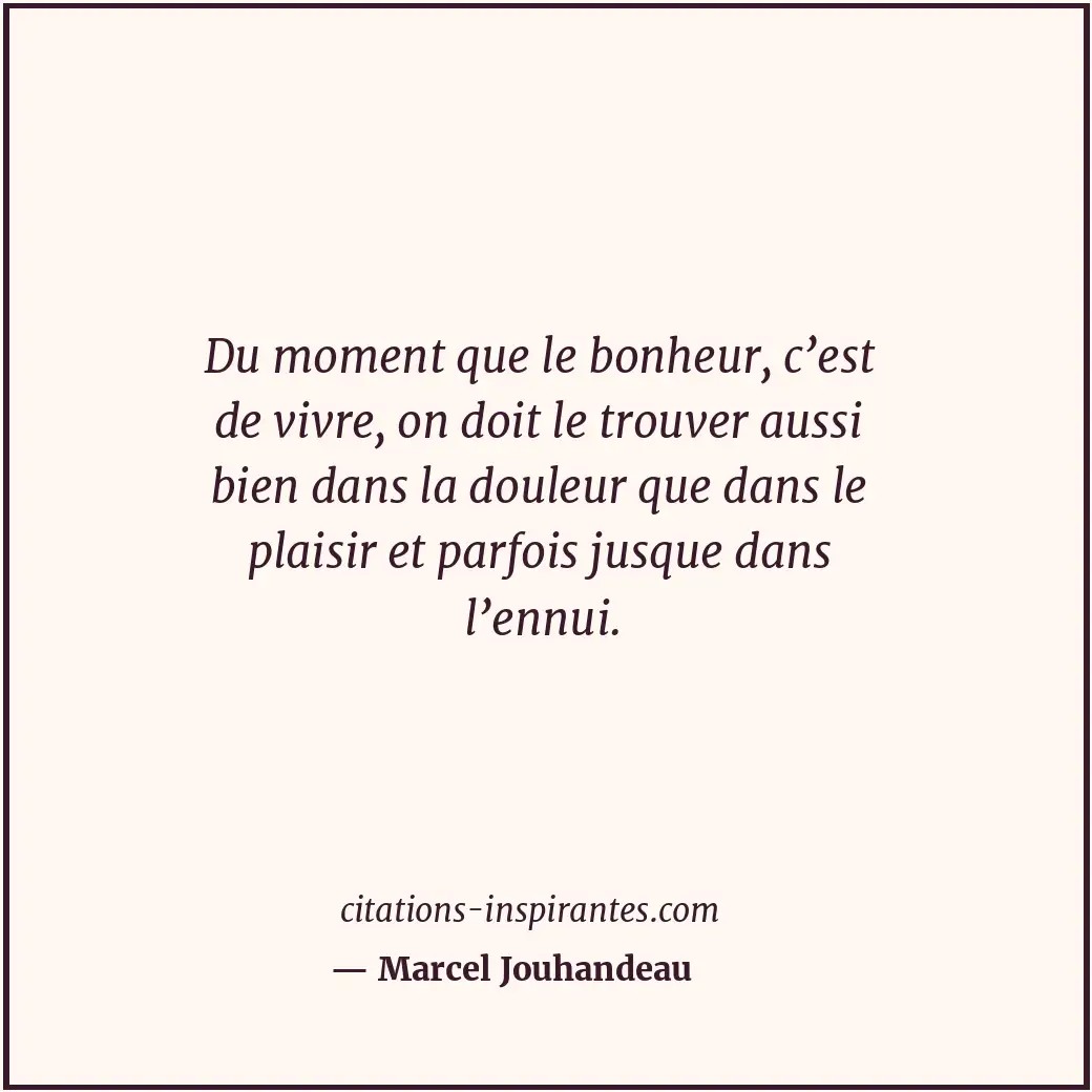 Citation de Marcel Jouhandeau