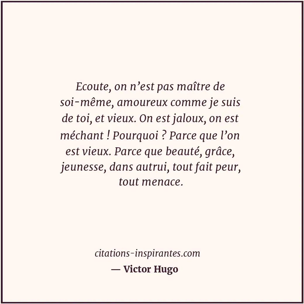 Citation de Victor Hugo
