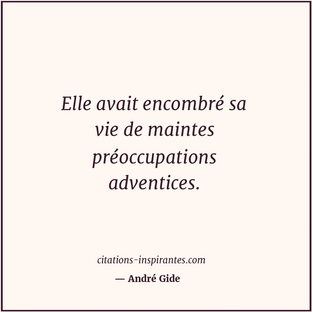 Citation de André Gide