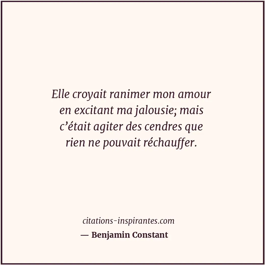 Citation de Benjamin Constant