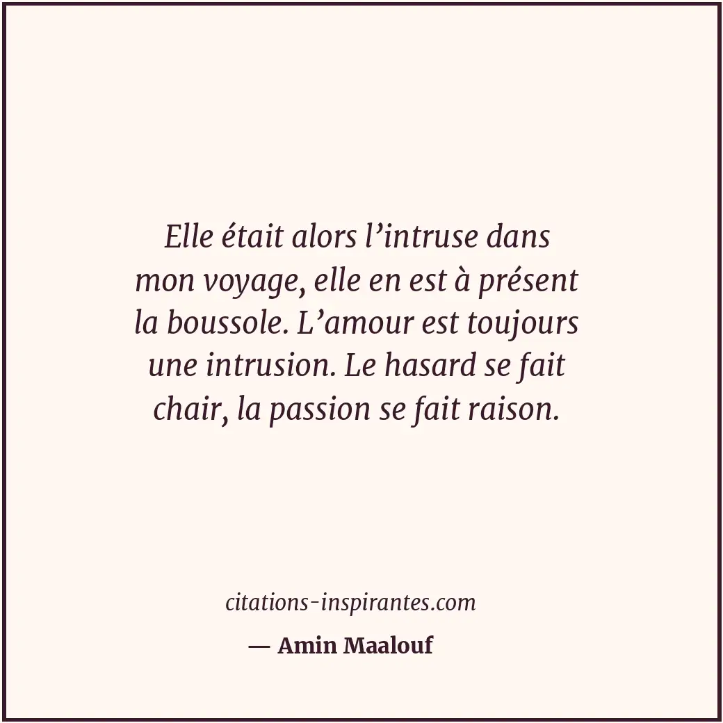 Citation de Amin Maalouf