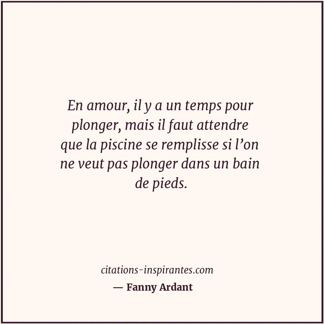 Citation de Fanny Ardant