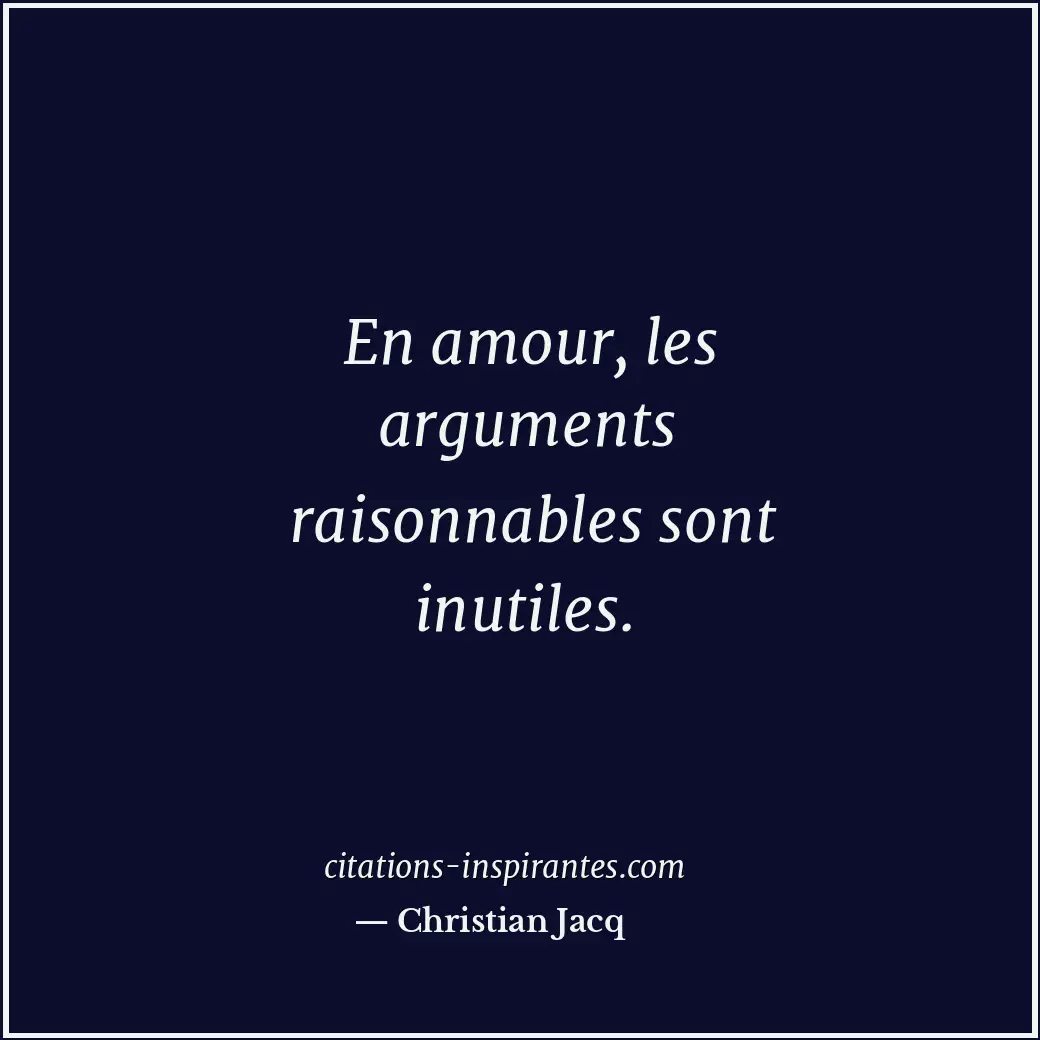 Citation de Christian Jacq
