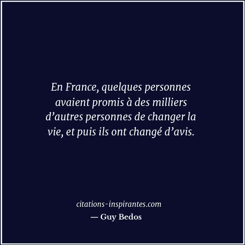 Citation de Guy Bedos