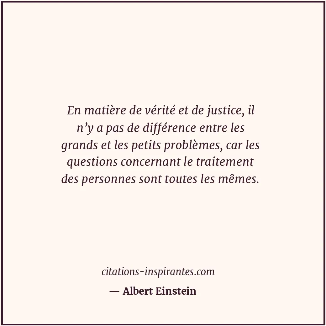 Citation de Albert Einstein