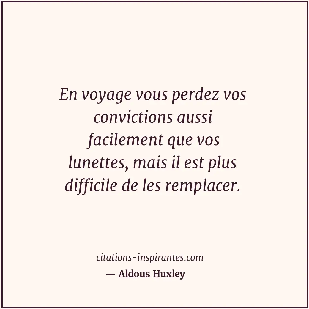 Citation de Aldous Huxley