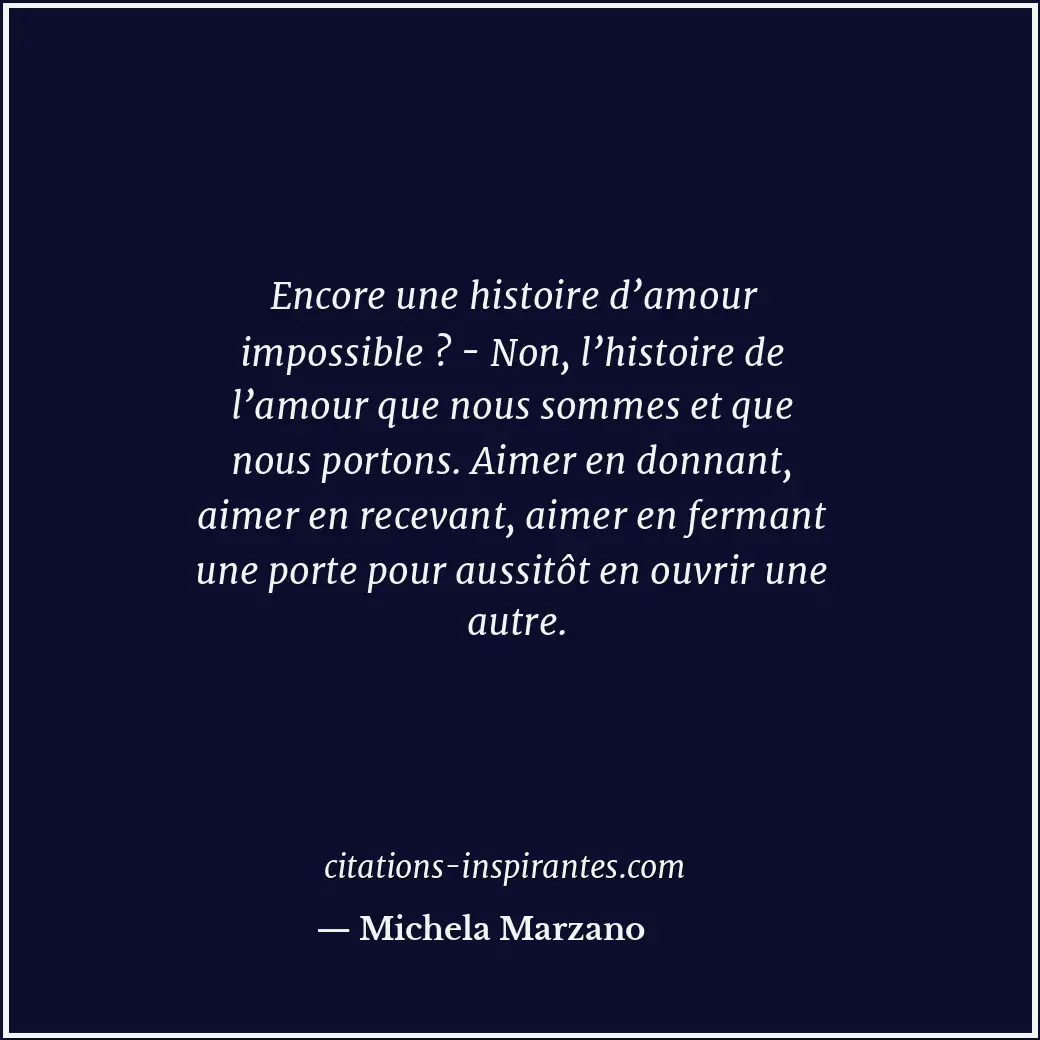 Citation de Michela Marzano