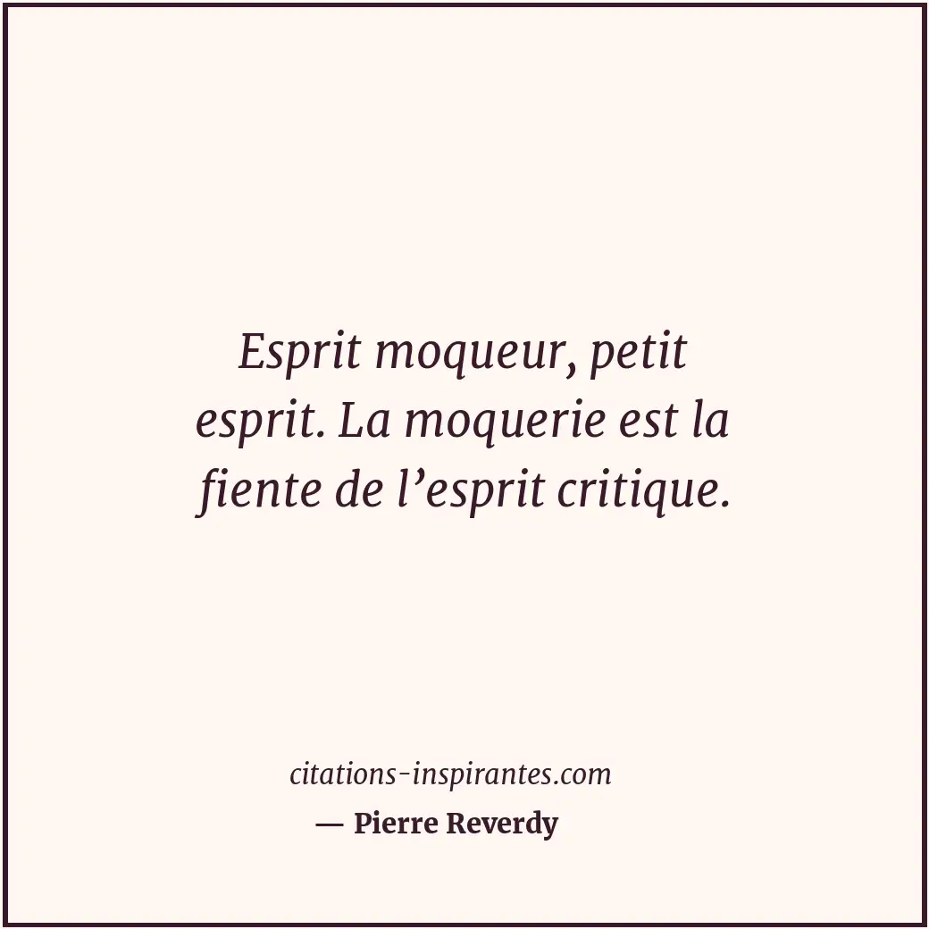 Citation de Pierre Reverdy