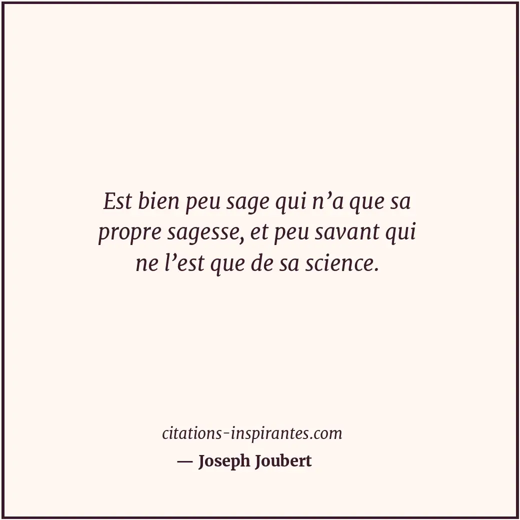 Citation de Joseph Joubert