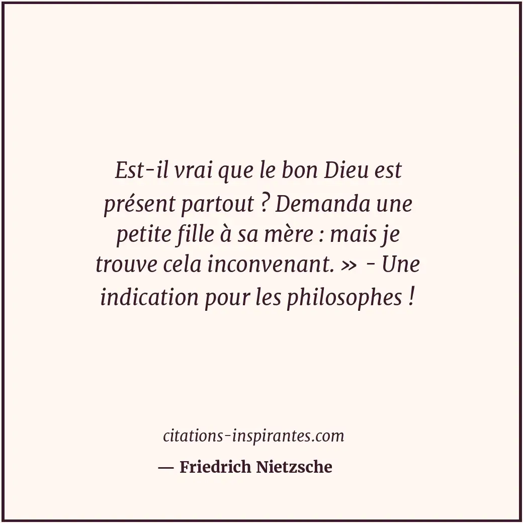 Citation de Friedrich Nietzsche