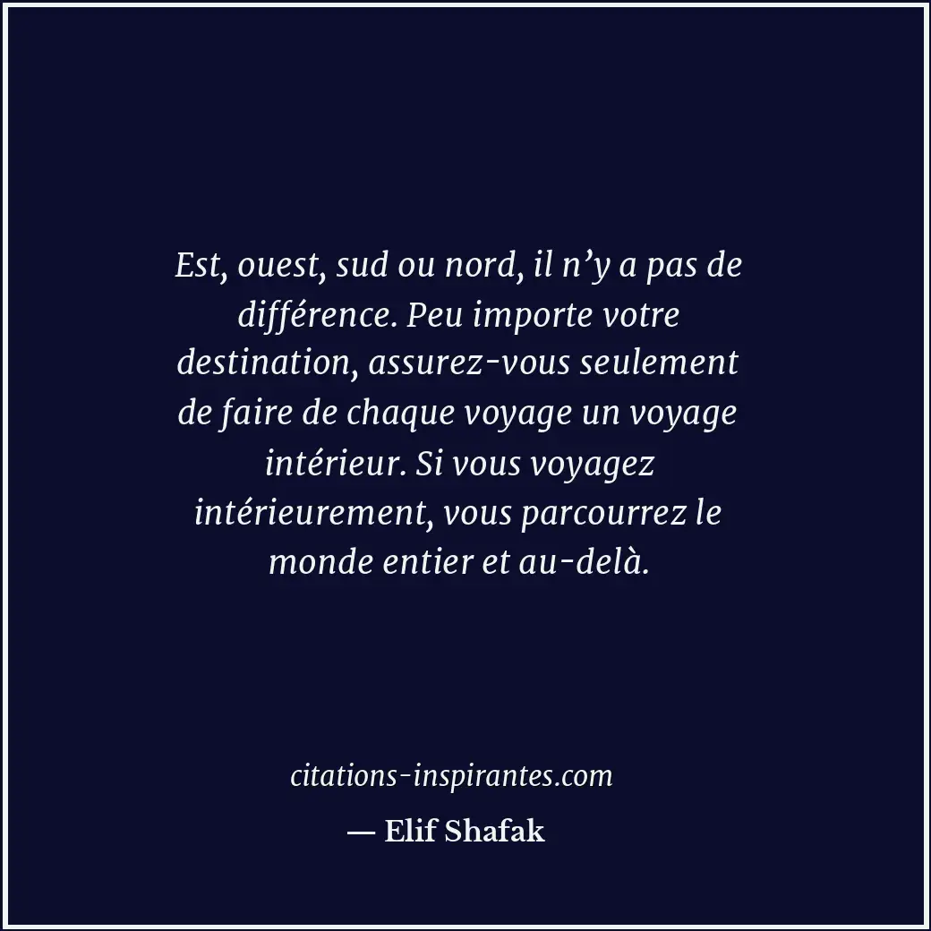 Citation de Elif Shafak