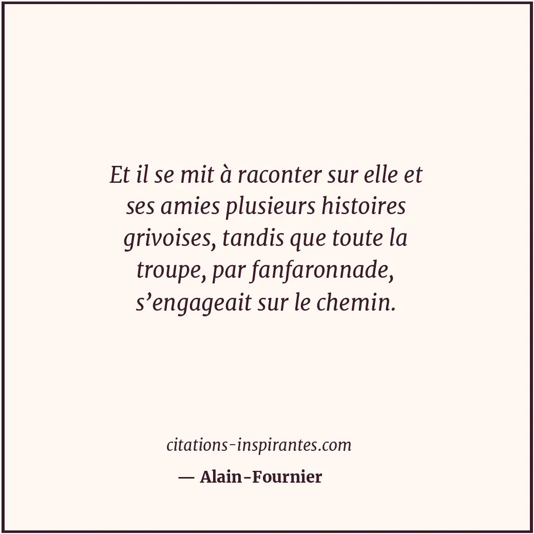 Citation de Alain-Fournier