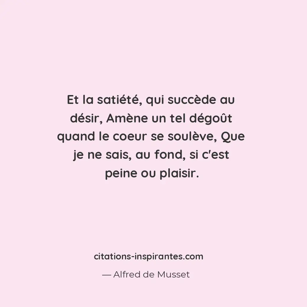 Citation de Alfred de Musset