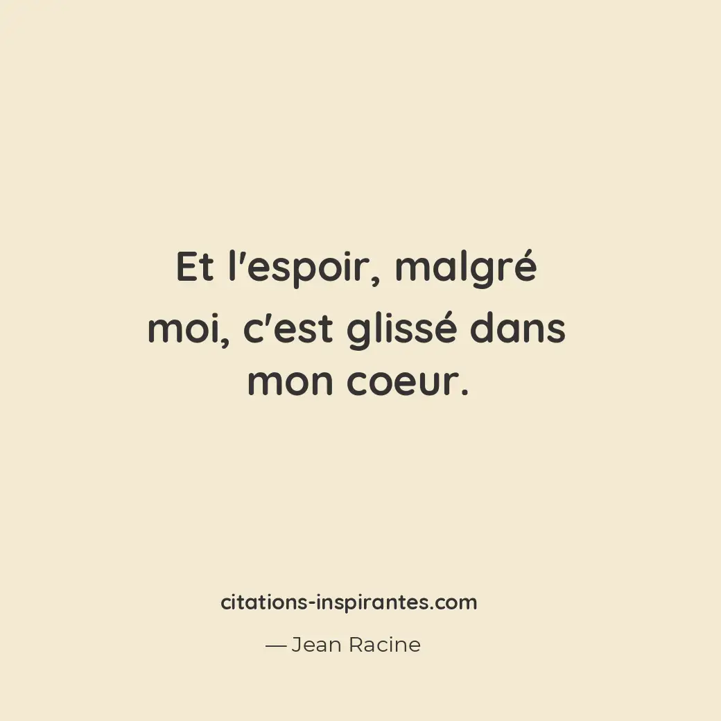 Citation de Jean Racine