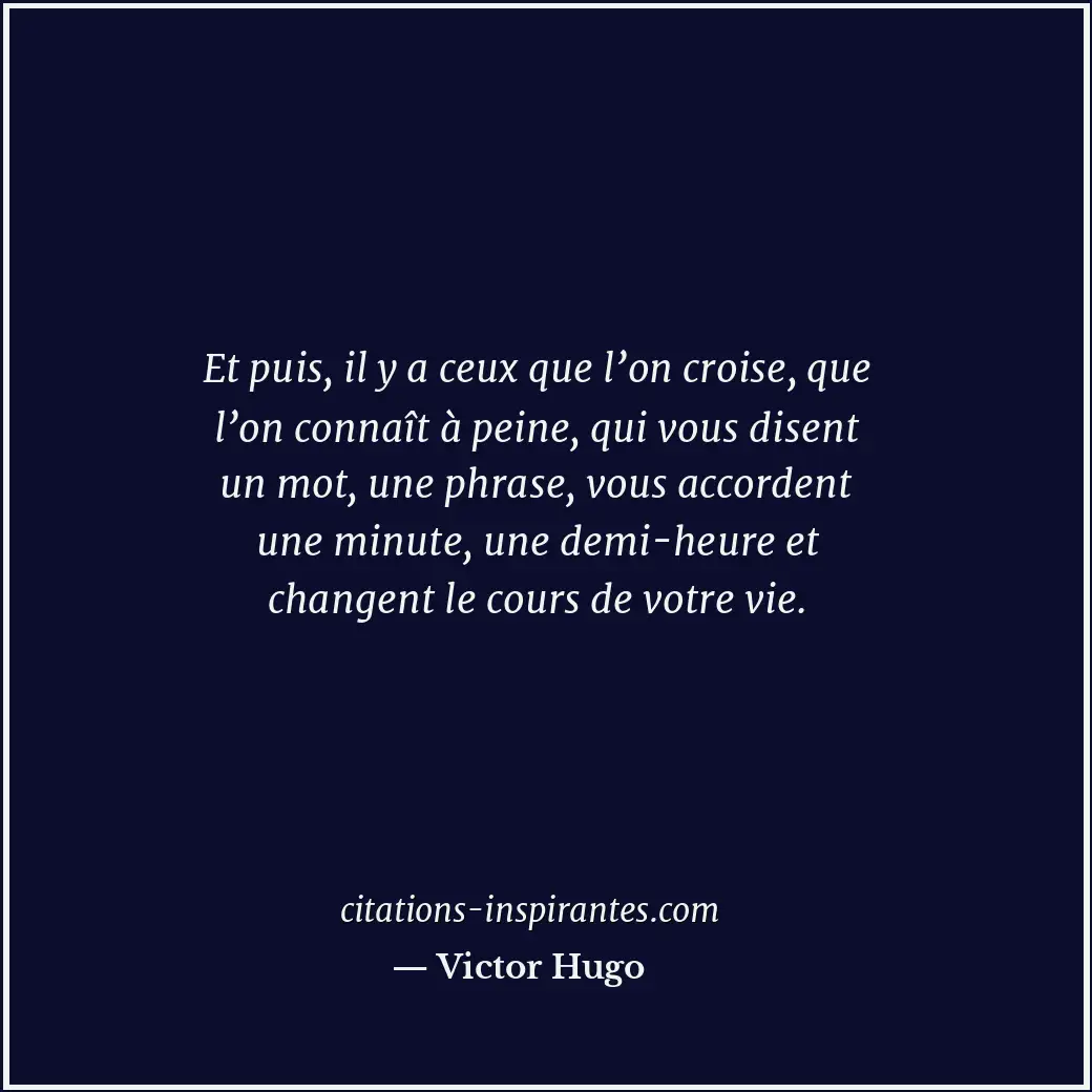 Citation de Victor Hugo