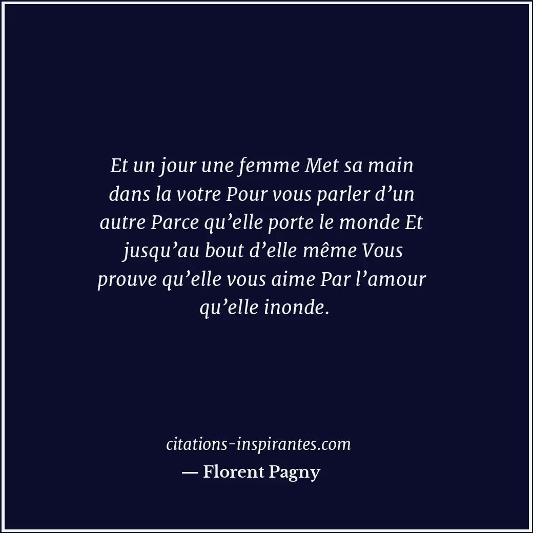 Citation de Florent Pagny