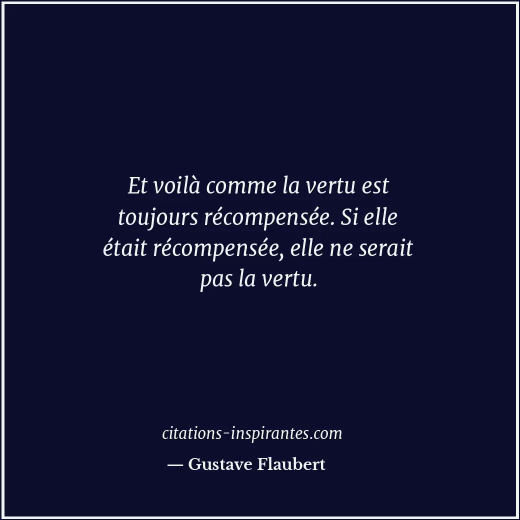 Citation de Gustave Flaubert
