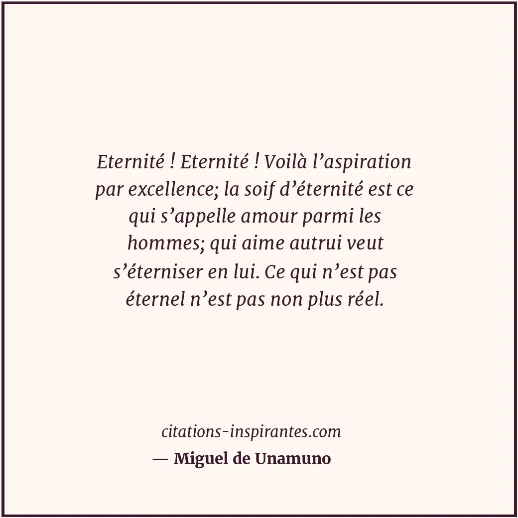 Citation de Miguel de Unamuno