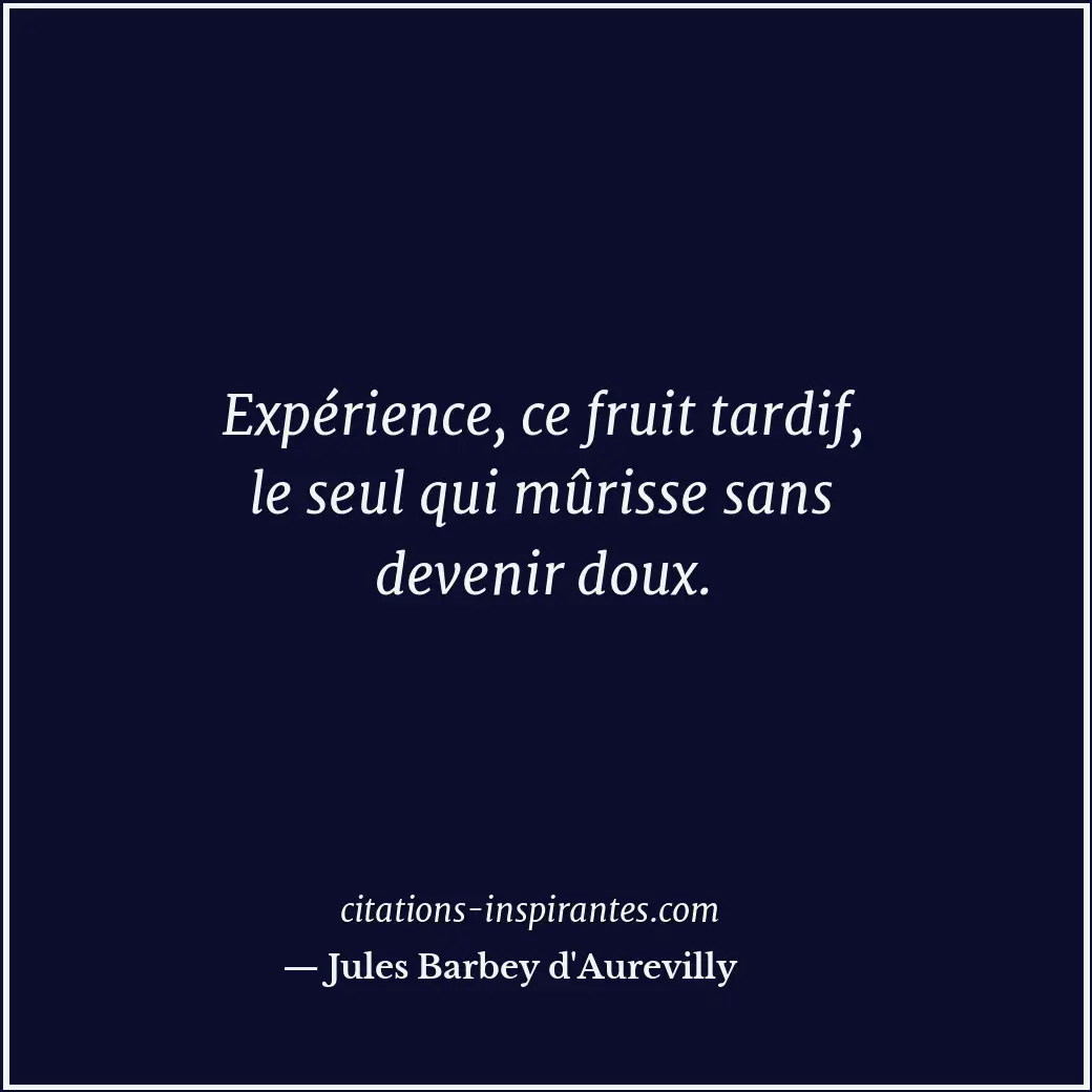 Citation de Jules Barbey d'Aurevilly