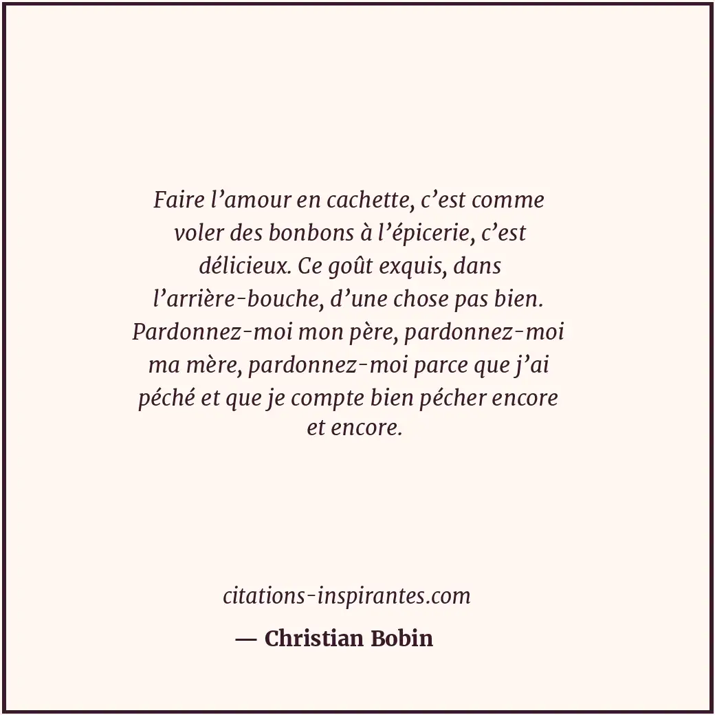 Citation de Christian Bobin