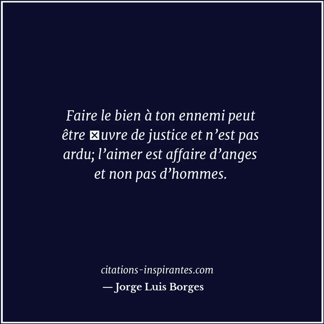 Citation de Jorge Luis Borges