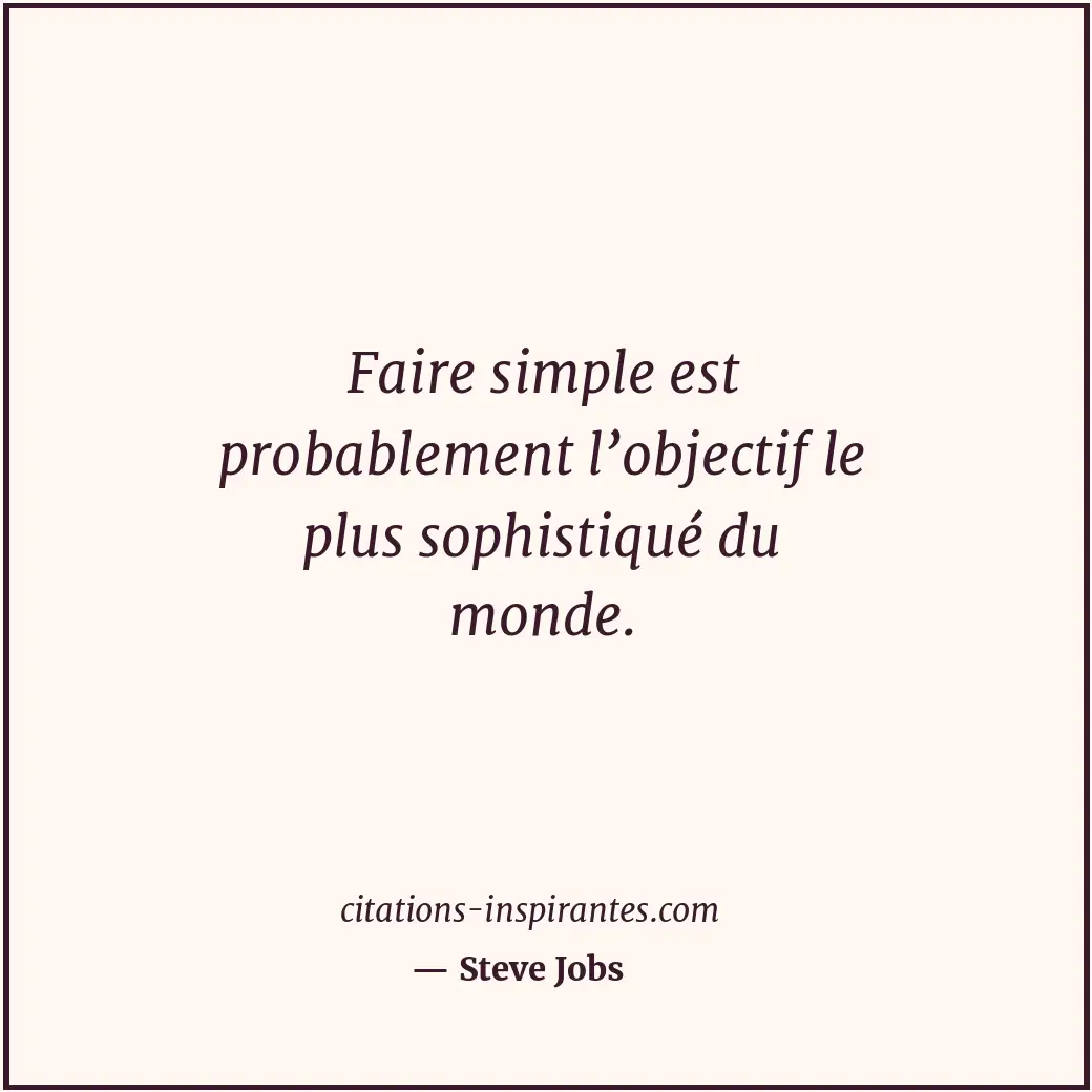 Citation de Steve Jobs