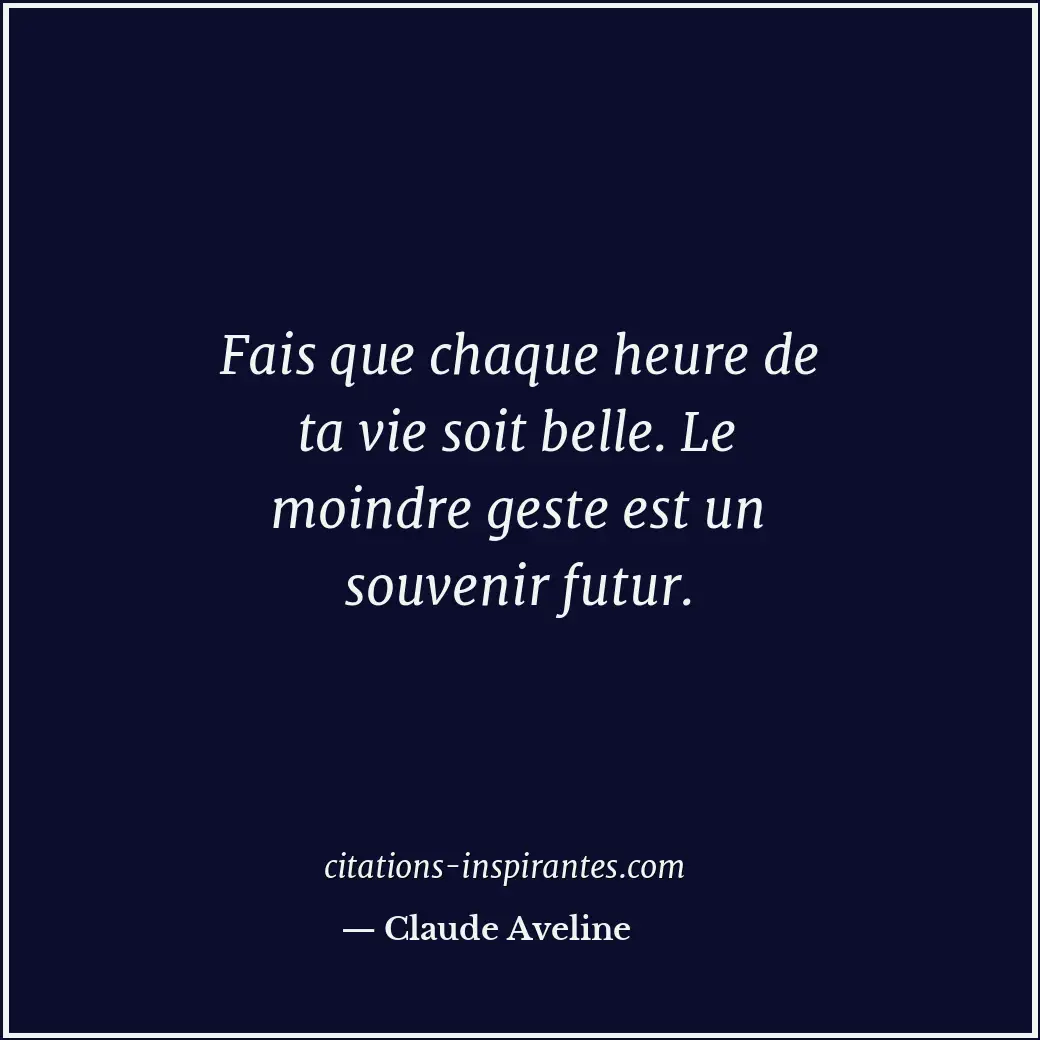 Citation de Claude Aveline