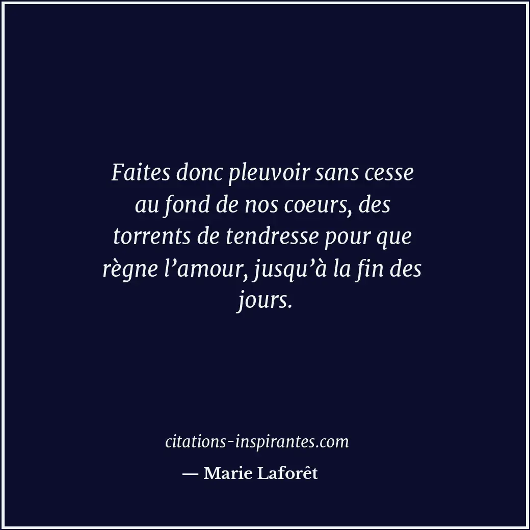 Citation de Marie Laforêt