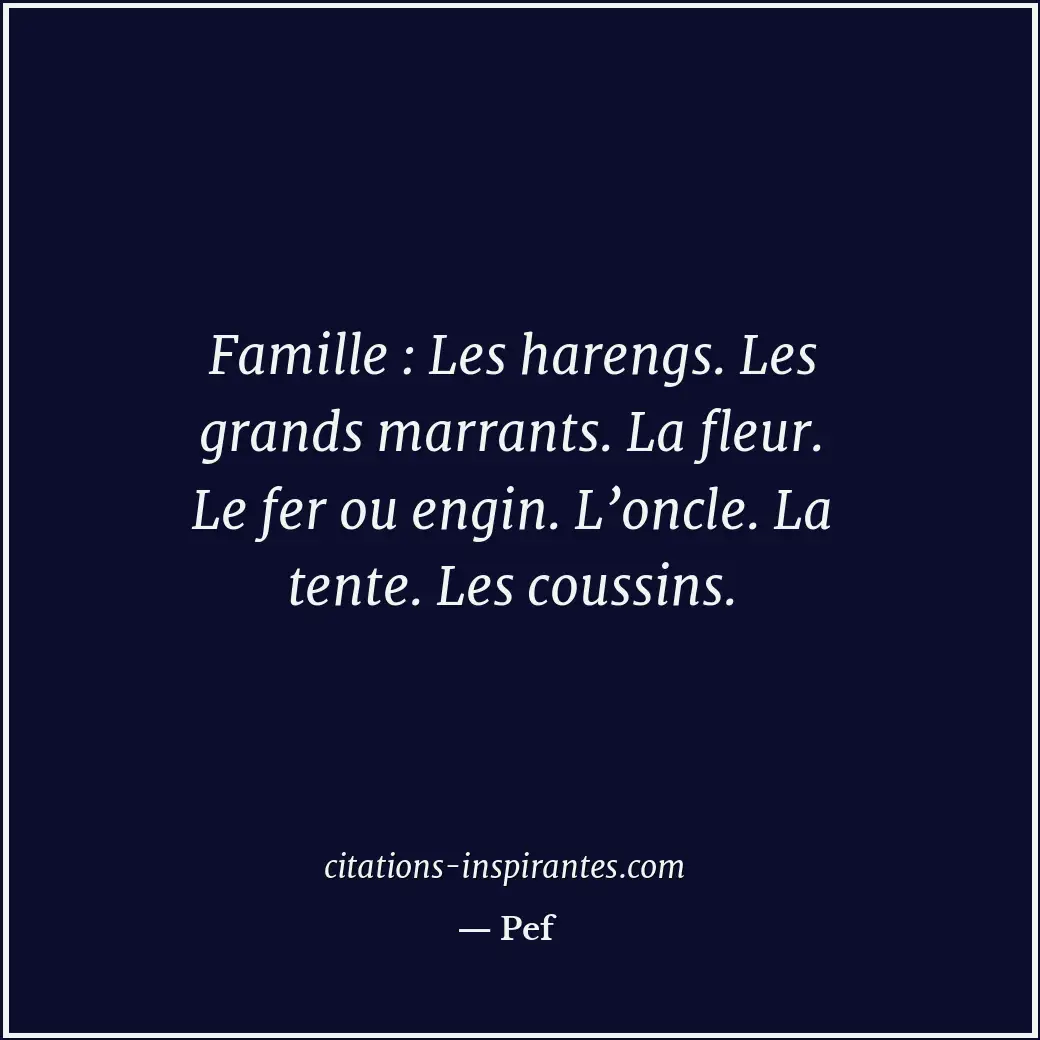 Citation de Pef