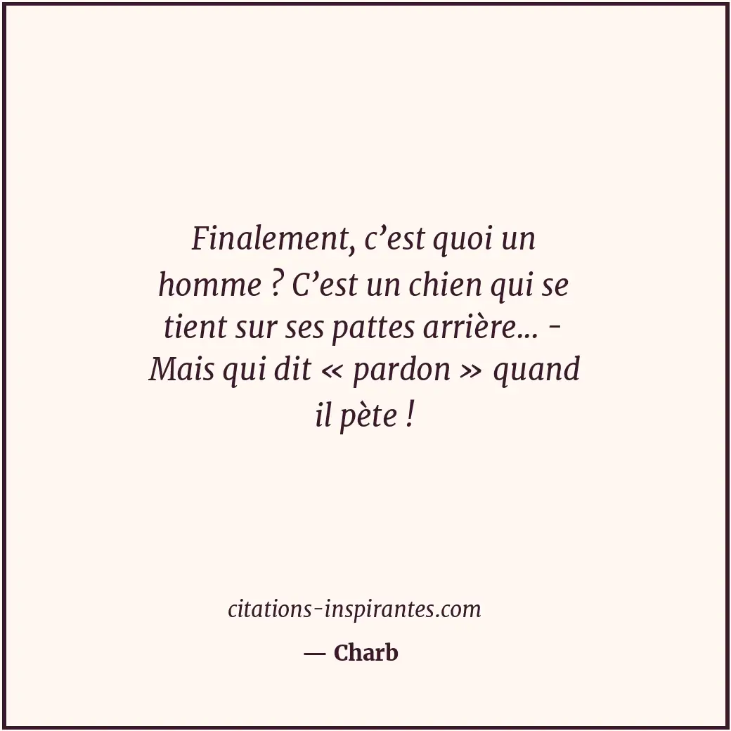 Citation de Charb