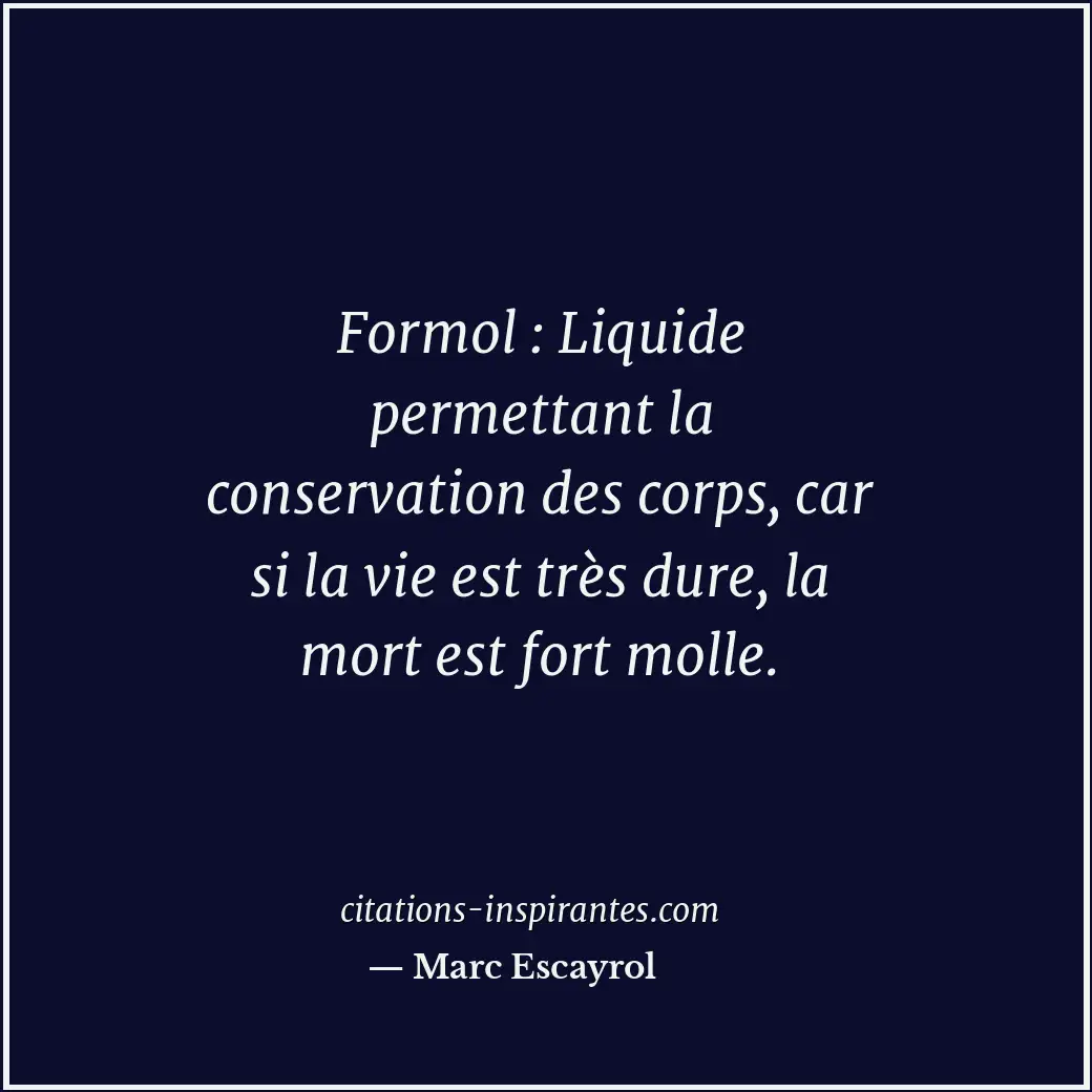 Citation de Marc Escayrol