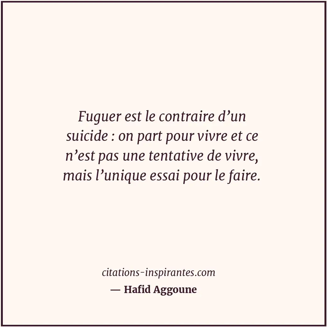 Citation de Hafid Aggoune