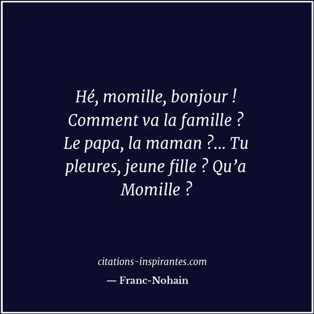 Citation de Franc-Nohain