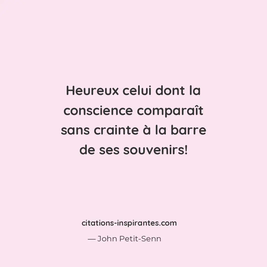 Citation de John Petit-Senn