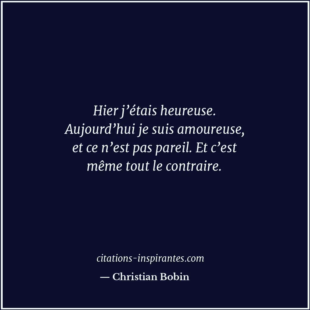 Citation de Christian Bobin