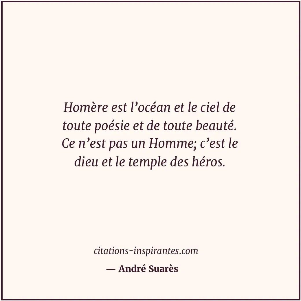 Citation de André Suarès