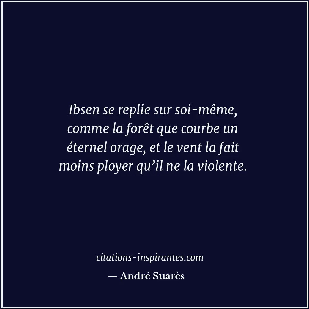 Citation de André Suarès