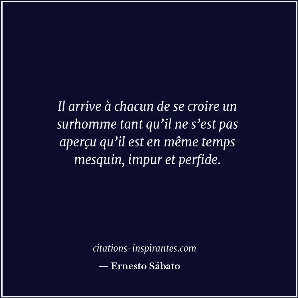 Citation de Ernesto Sábato