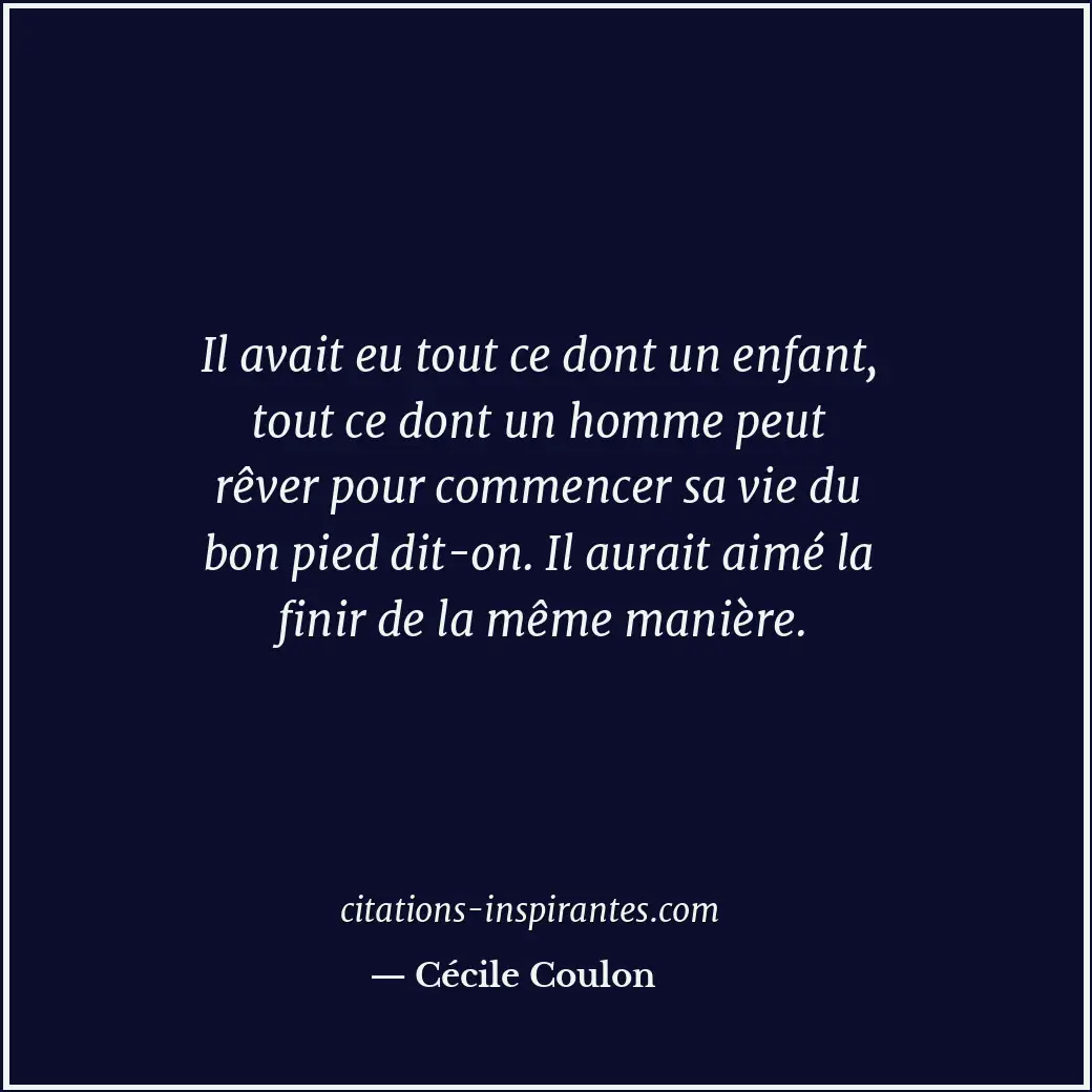 Citation de Cécile Coulon