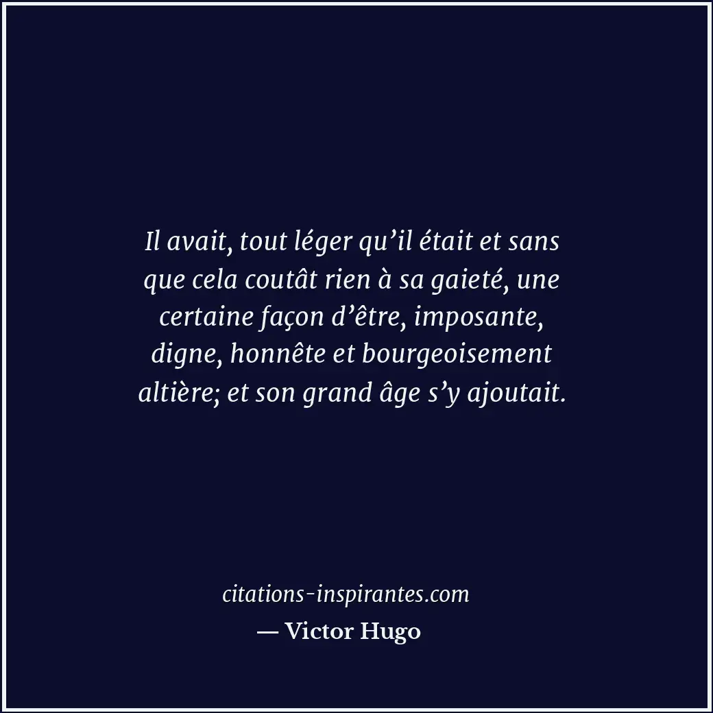 Citation de Victor Hugo