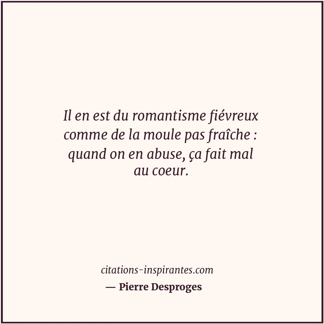 Citation de Pierre Desproges